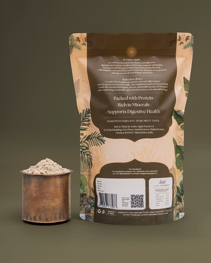 Heritage Bajra Atta / Pearl Millet Flour 1 Kg