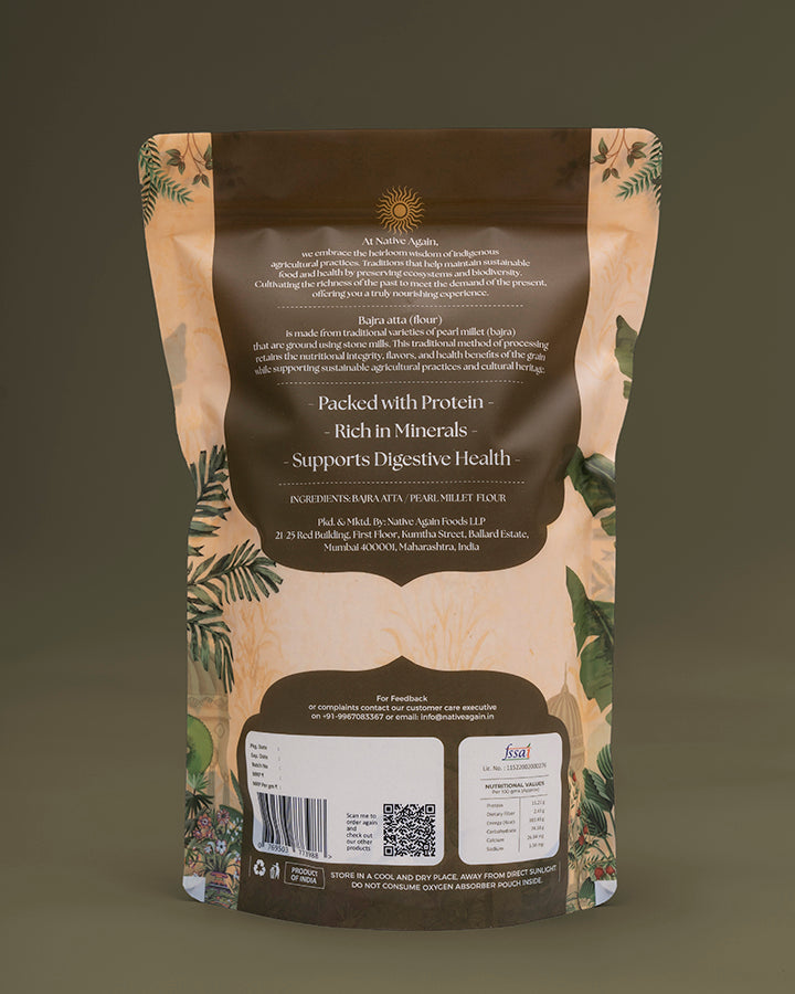 Heritage Bajra Atta / Pearl Millet Flour 1 Kg