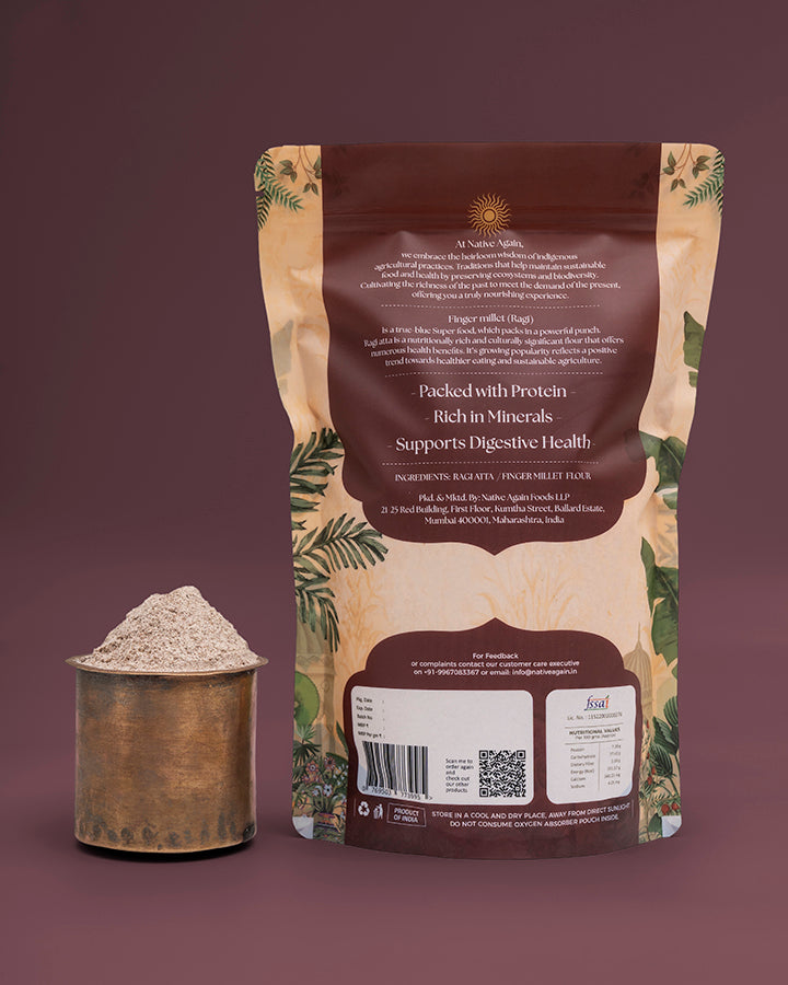 Heritage Ragi Atta / Finger Millet Flour 1 Kg