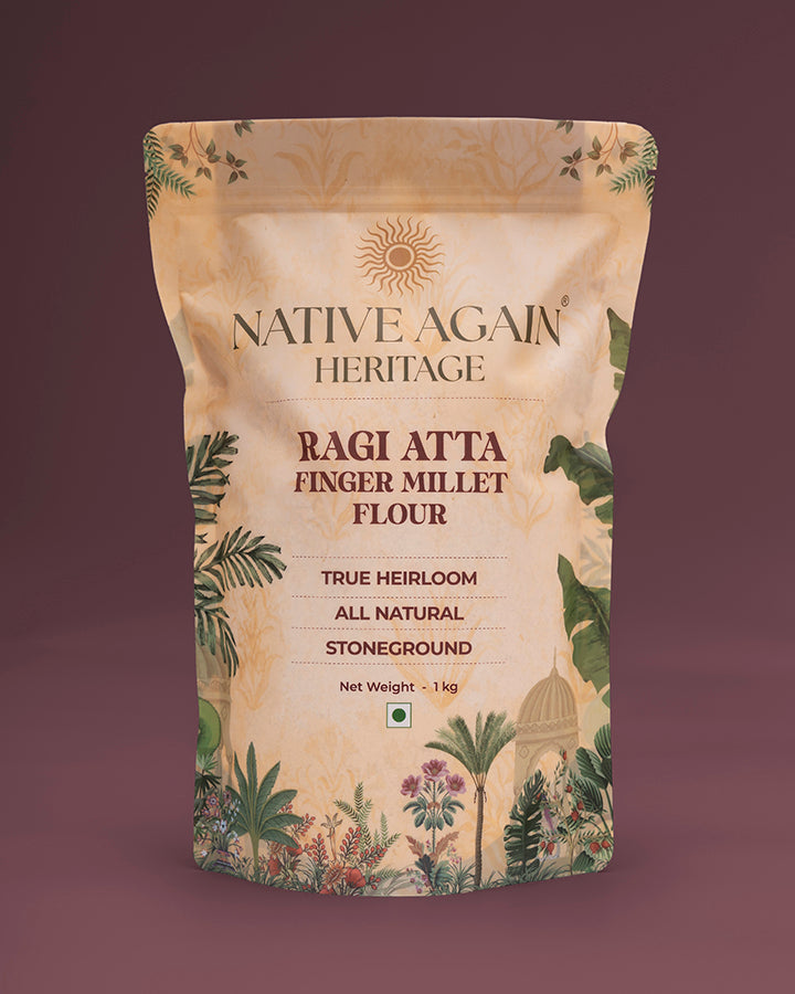 Heritage Ragi Atta / Finger Millet Flour 1 Kg