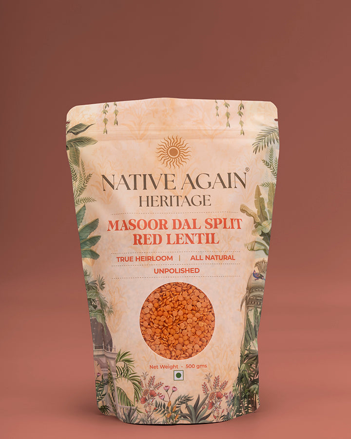 Heritage Masoor Dal (Split) / Red Lentil  500 gm