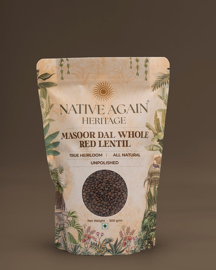 Heritage Masoor Dal (Whole) / Red Lentil  500 gm