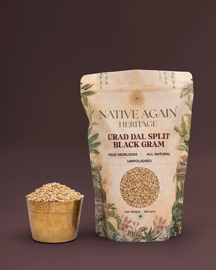 Heritage Urad Dal (Split) / Black Gram  500 gm