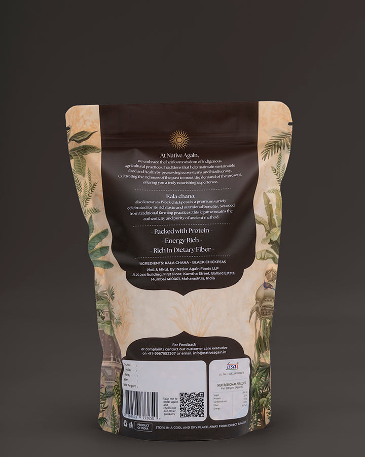 Heritage Kala Chana / Black Chickpeas  500 gm