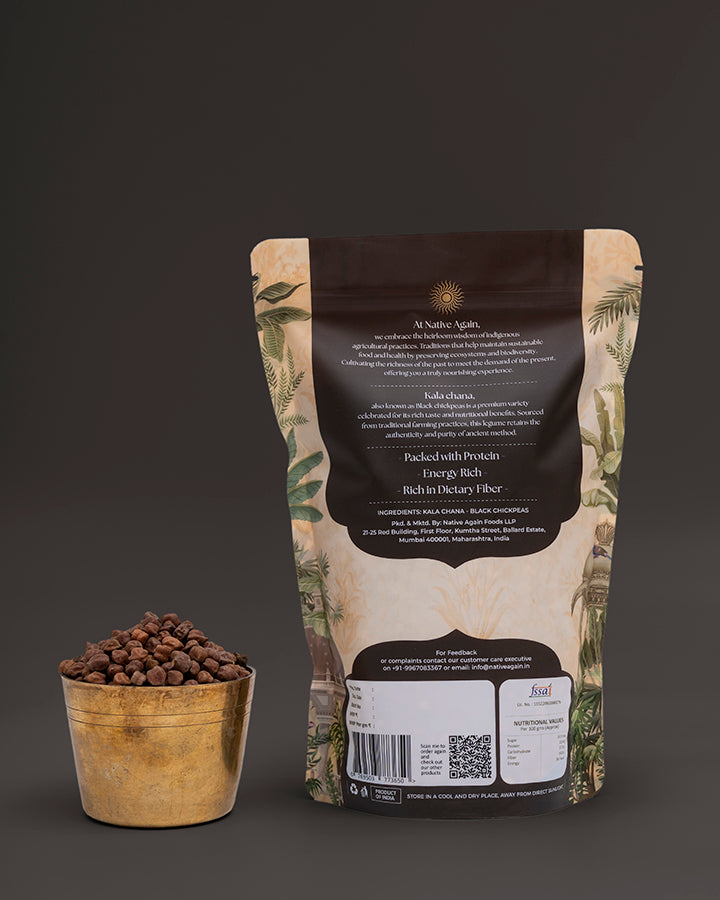 Heritage Kala Chana / Black Chickpeas  500 gm