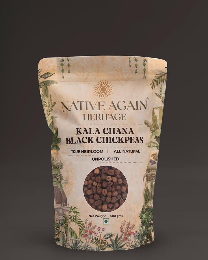 Heritage Kala Chana / Black Chickpeas  500 gm