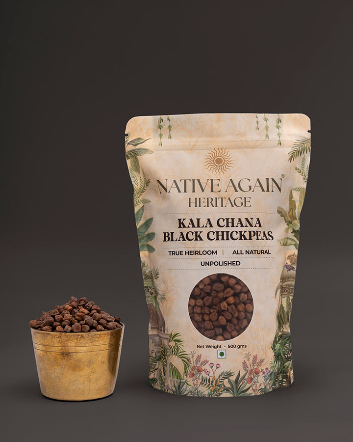 Heritage Kala Chana / Black Chickpeas  500 gm