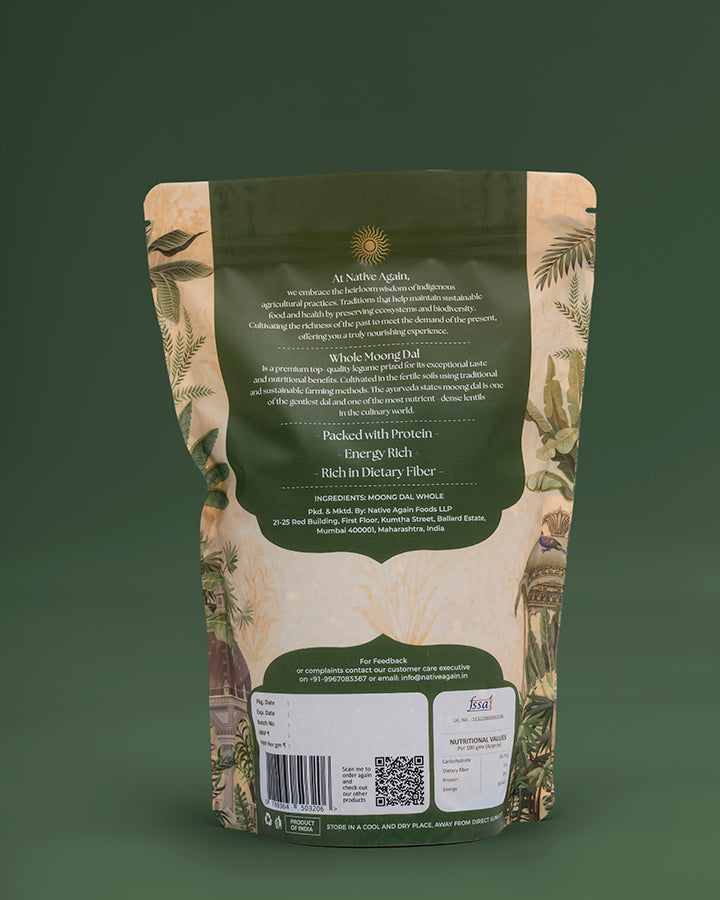 Heritage Whole Moong Dal / Green Gram 500 gm