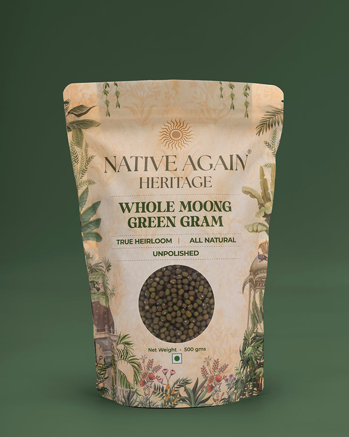 Heritage Whole Moong Dal / Green Gram 500 gm