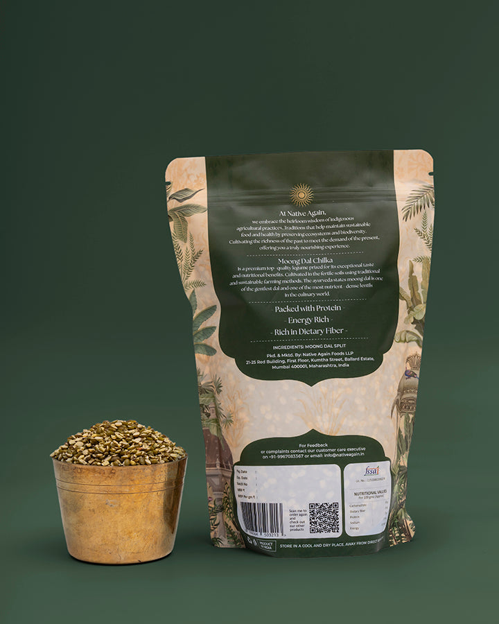 Heritage Moong Dal Chilka / Green Gram 500 gm