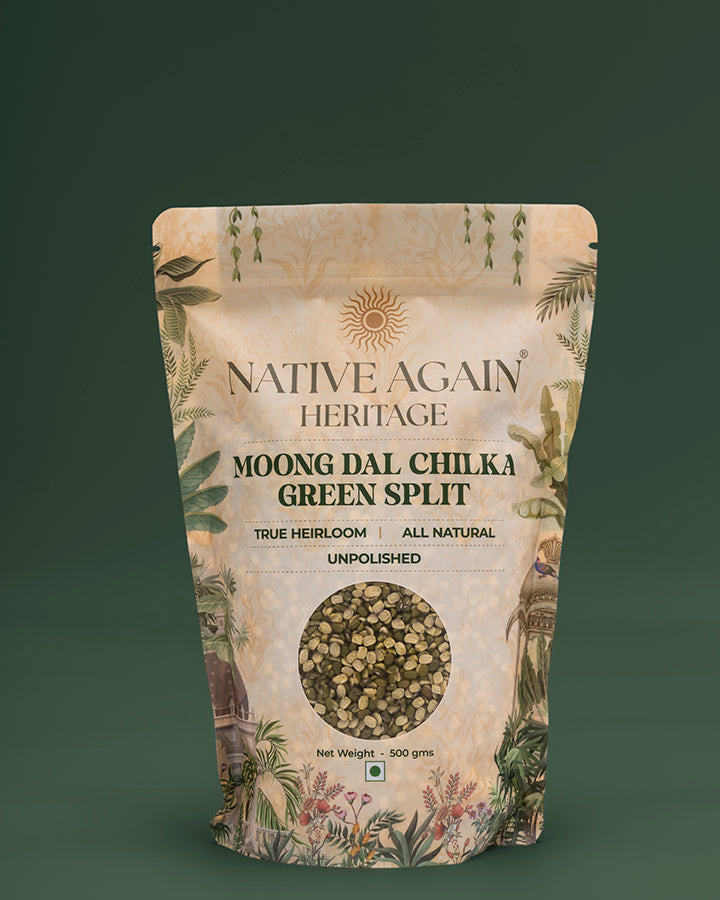 Heritage Moong Dal Chilka / Green Gram 500 gm