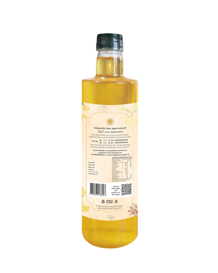 Wood Pressed Groundnut  Oil