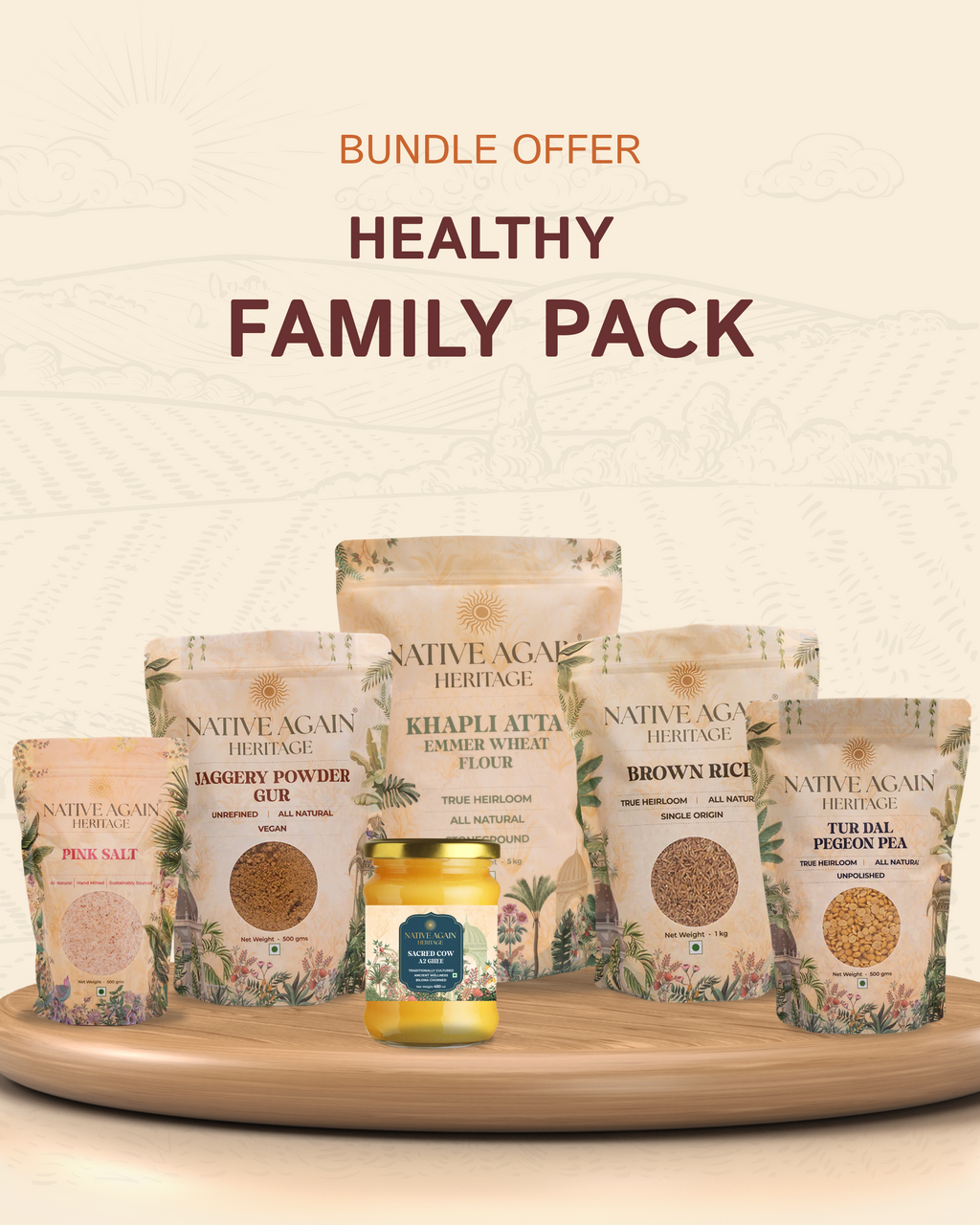 Healthy family pack