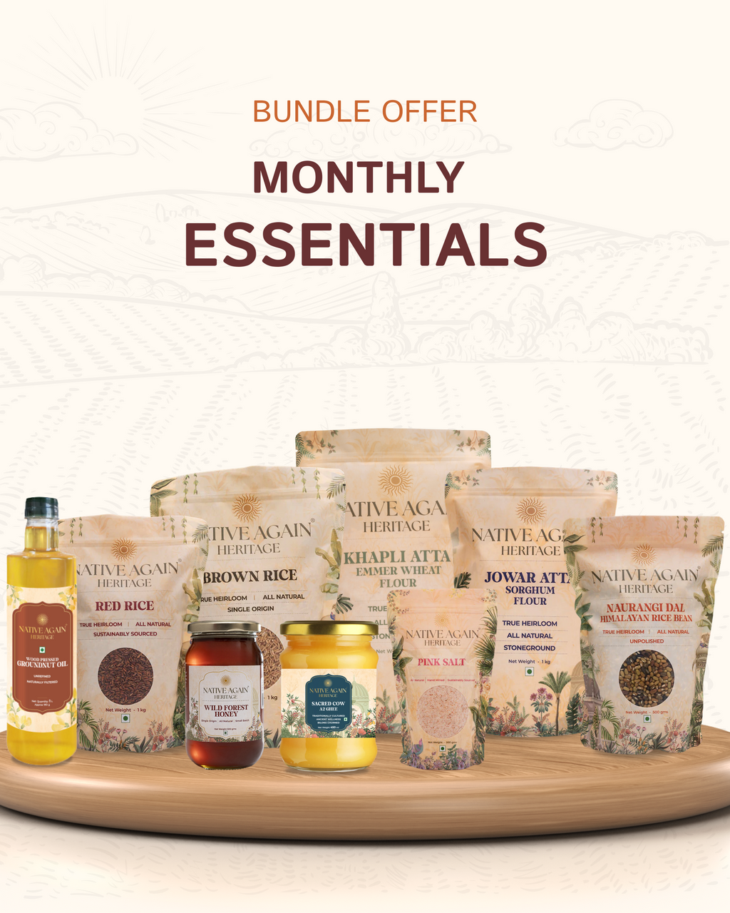 Monthly essentials