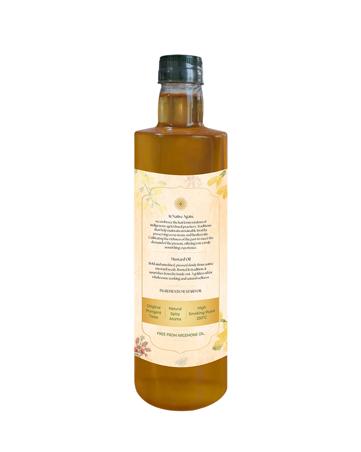 Wood Pressed Mustard Oil