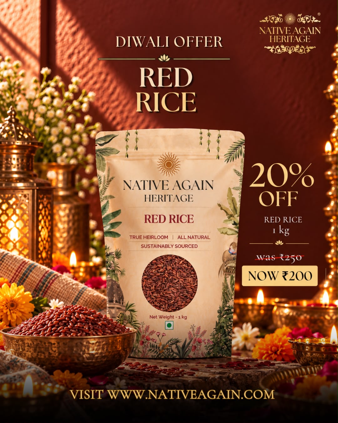 Heritage Red Rice 1 Kg